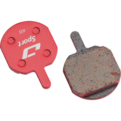 18013252-221756-221756.jpg Bremsbeläge Disc Sport Semi-Metallic für HAYES, JAGWIRE
U. a. für HAYES Sole, MX2/3/4/5, CX5
Farbe: Rot, Gewicht: 14,9 g, VE: 1 Paar - Produktbild - 1