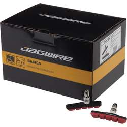 Bremsschuhe Mountain Sport für V-Brake Werkstattverpackung, JAGWIRE
Asymmetrisch
Farbe: Rot, Gewicht: 58,5g, VE: 25 Stk. - Produktbild - 2