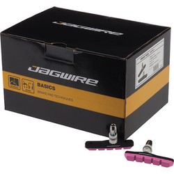 Bremsschuhe Mountain Sport für V-Brake Werkstattverpackung, JAGWIRE, Asymmetrisch, Farbe: Pink, Gewicht: 58,5g, VE: 25 Stk. - Produktbild - 5
