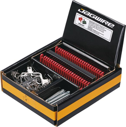 Bremsbeläge Disc Sport Semi-Metallic Werkstattverpackung, JAGWIRE, Passend für: siehe Beschreibung, Farbe: Rot, VE: 25 Paar - Produktbild - 2