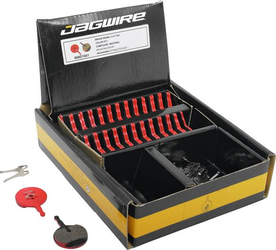 Bremsbeläge Disc Sport Semi-Metallic Werkstattverpackung, JAGWIRE
Passend für: siehe Beschreibung
Farbe: Rot, VE: 25 Paar - Produktbild - 2