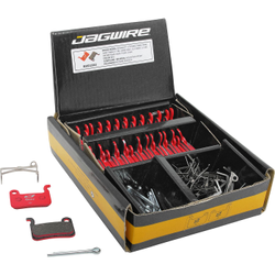 Bremsbeläge Disc Sport Semi-Metallic Werkstattverpackung, JAGWIRE
Passend für: siehe Beschreibung
Farbe: Rot, VE: 25 Paar - Produktbild - 4