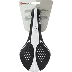 Sattel Velo Unisex, Airthru Gel Schwarz/Weiß - Produktbild - 2