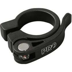 PRO Sattelstützenklemmschelle mit Schnellspanner 31,8 mm Schwarz - Produktbild - 1