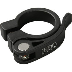 PRO Sattelstützenklemmschelle mit Schnellspanner 34,9 mm Schwarz - Produktbild - 1