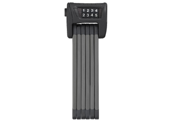 ABUS BORDO Combo 6100/90 Faltschloss Schwarz 90 cm Sicherheitskette - Produktbild - 1