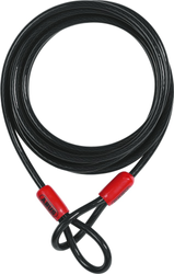 ABUS Cobra 8/200 Schlaufenkabel schwarz Spezialsicherung 8 mm x 200 cm - Produktbild - 2