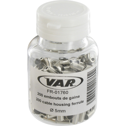 VAR 200 Stück. Außenhüllenendkappe FR-01760 Ø 5 mm - Produktbild - 1