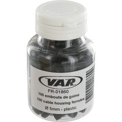 VAR 100 Stück. Außenhüllenendkappe FR-01860 Ø 5 mm - Produktbild - 1 VAR 100 Stück. Außenhüllenendkappe FR-01860 Ø 5 mm - Produktbild - 1