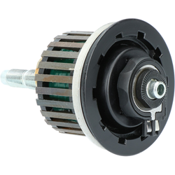 SHIMANO Dynamoeinheit 108 mm DH-C6000-3R-QR Schwarz - Produktbild - 1