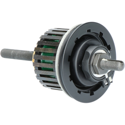 SHIMANO Dynamoeinheit 140 mm DH-C6000-3R-NT Schwarz - Produktbild - 1