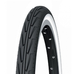 Michelin City'J Drahtreifen 20 x 1 3/8 Zoll für Kinderräder, ETRTO 37-440, schwarz mit hellem Flankenstreifen - Produktbild - 1 Michelin City'J Drahtreifen 20 x 1 3/8 Zoll für Kinderräder, ETRTO 37-440, schwarz mit hellem Flankenstreifen - Produktbild - 1
