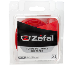 FA003576325-228010-228010.jpg Zefal Felgenband MTB 26 Zoll 22 mm Rot Pair PVC Soft optimal Schutz - Produktbild - 2