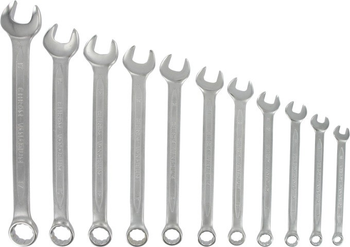 VAR VAR Satz M.11 Gabel- und Ringschlüssel Set 6 bis 17 mm Modell DV-55500-06/17 - Produktbild - 1