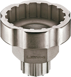 Lezyne Werkzeug fuer Innenlager und Kassetten Stahl CNC gefraest nickel - Produktbild - 1