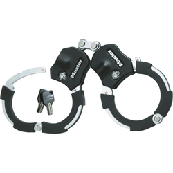 Master Lock Handschellenschloss Street Cuff 8200 Schwarz Weite Bügel: 76 mm Schlüssel - Produktbild - 1