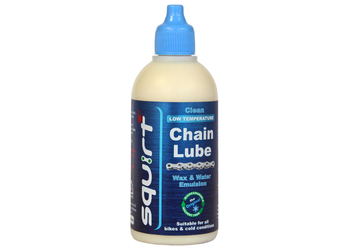 SQUIRT Lube - low temperature - für trockene und nasse Bedingungen vollständig biologisch abbaubar - 120ml - Produktbild - 1 SQUIRT Lube - low temperature - für trockene und nasse Bedingungen vollständig biologisch abbaubar - 120ml - Produktbild - 1