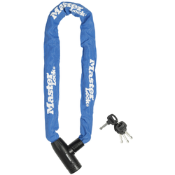 Master Lock Kettenschloss 8391 Blau 8 mm x 900 mm Schlüssel - Produktbild - 1