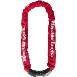 FA003550816-229386-229386.jpg Master Lock Kettenschloss 8392 Rot 8 mm x 900 mm Zahlenkombination einstellbar - Produktbild - 1