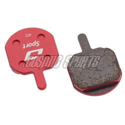 JAGWIRE DCA052 SPORT SEMI-METALLIC DISC BRAKE PAD, HAYES (SOLE) - Produktbild - 1 JAGWIRE DCA052 SPORT SEMI-METALLIC DISC BRAKE PAD, HAYES (SOLE) - Produktbild - 1