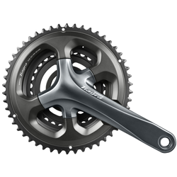 SHIMANO Kurbelgarnitur TIAGRA FC-4703 10-fach 165 mm 50-39-30 Zähne Grau - Produktbild - 1