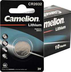 Knopfzellen CR 2032 3V, Camelion
CR 2032
VE: VE 10 - Produktbild - 1