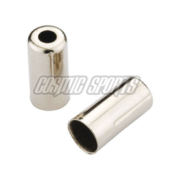 JAGWIRE BOT115-2D END CAPS OPEN, 5MM BRAKE (CRIMP), BRASS, CHROME (200PCS) - Produktbild - 1
