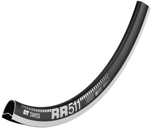 DT Swiss Felge RR 511 28 Zoll 20 Loch Schwarz 530 g ERD 581 mm - Produktbild - 1