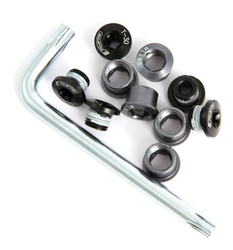 Kettenblattschraubenset Road 5-Arm 3x, FSA
Für 3-fach Kurbelgarnituren
Größe: 10-teilig, Farbe: Schwarz, VE: 1 Set - Produktbild - 1