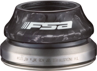 FSA Orbit C-40/48-CF-ACB Steuerkopf 1 1/8 auf 1,5 Zoll tapered mit 15 mm Carbonkappe schwarz 91 g SHIS IS 44/28.6 - IS 52/40 - Produktbild - 1