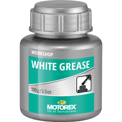 Motorex White Grease Lagerfett fürs Fahrrad auf Lithium-Basis, 100-g-Pinseldose - Produktbild - 1