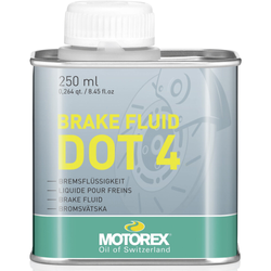 Bremsflüssigkeit BRAKE FLUID DOT 4, MOTOREX
Dose
Größe: 250 ml, VE: 1 Stk. - Produktbild - 1