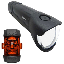 19-139-7-232453-232453.jpg Busch & Müller Fahrradlicht-Set IXON FYRE Front- & IXXI Rücklicht schwarz/rot für hohe Sichtbarkeit - Produktbild - 2