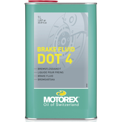 Bremsflüssigkeit BRAKE FLUID DOT 4, MOTOREX
Dose
Größe: 1 l, VE: 1 Stk. - Produktbild - 1