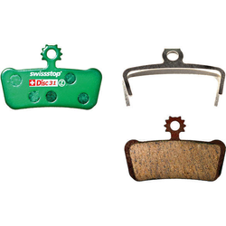 Bremsbeläge Disc 31 C, SwissStop
Farbe: Grün, VE: 2 Stk./1 Paar - Produktbild - 1
