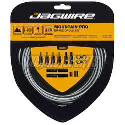 Bremszugset Mountain Pro, JAGWIRE
Kompatibel mit SRAM/Shimano MTB
Farbe: Eisgrau, VE: 1 Set - Produktbild - 1