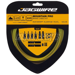 Bremszugset Mountain Pro, JAGWIRE
Kompatibel mit SRAM/Shimano MTB
Farbe: Gelb, VE: 1 Set - Produktbild - 1