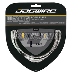 Jagwire Bremszugset Road Elite Link Silber kompatibel SRAM Shimano 1 Set - Produktbild - 1 Jagwire Bremszugset Road Elite Link Silber kompatibel SRAM Shimano 1 Set - Produktbild - 1