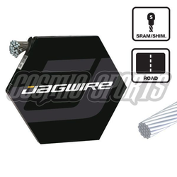 Bremszug Road Basic Edelstahl Werkstattverpackung, JAGWIRE
Kompatibel mit Shimano/SRAM Road
Größe: 1.6 x 2000 mm, Farbe: Silber, VE: 100 Stk. - Produktbild - 1