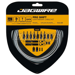 Schaltzugset Road & Mountain Pro 2x, JAGWIRE
Kompatibel mit SRAM/Shimano
Farbe: Grau, VE: 1 Set - Produktbild - 1