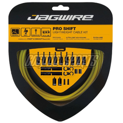 Schaltzugset Road & Mountain Pro 2x, JAGWIRE
Kompatibel mit SRAM/Shimano
Farbe: Gelb, VE: 1 Set - Produktbild - 1