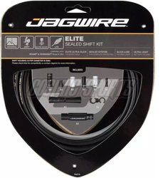 Schaltzugset Road & Mountain Elite Sealed 2x, JAGWIRE
Kompatibel mit SRAM/Shimano
Farbe: Stealth Black, VE: 1 Set - Produktbild - 1