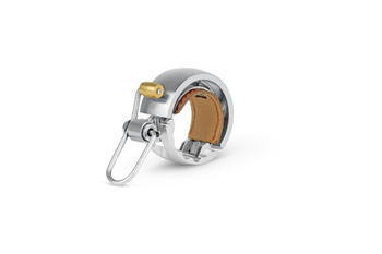 Knog Oi Luxe Small Fahrradklingel, 22.2mm, silver - Produktbild - 2
