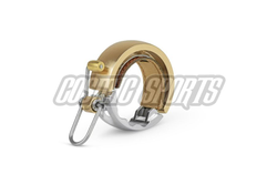 12131KN-01-233325.jpg Knog Oi Luxe Large Fahrradklingel, 23.8 <br>- 31.8mm, brass - Produktbild - 1