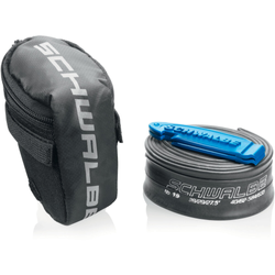 Schwalbe Saddle Bag incl. SV19 Tube and 2x Tire Levers/10 pcs. per Poly Bag - High-Performance, Original Schwalbe, Top Qualität - Produktbild - 1 Schwalbe Saddle Bag incl. SV19 Tube and 2x Tire Levers/10 pcs. per Poly Bag - High-Performance, Original Schwalbe, Top Qualität - Produktbild - 1