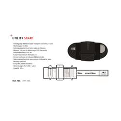 Lizard Skins Utility Strap Schlauch<br>- und Werkzeug Befestigungsband - Produktbild - 1