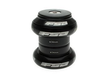 Steuersatz Orbit X, FSA, Ober- und Unterteil, für 1 1/8" Gabelschaft, SHIS EC 34/28.6 - EC 34/28.6, Größe: 1 1/8", Farbe: Schwarz, Gewicht: 95 g - Produktbild - 1