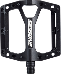 REVERSE Pedale MTB Black ONE Titanium schwarz/schwarz 100x100 mm - Produktbild - 2