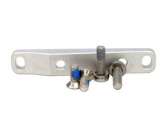 Paul Component Scheibenbremsadapter FM VR 140 auf 160 mm Silber für Nabuk Bikes - Produktbild - 1