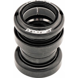 Procraft ST Comp, PROCRAFT
Klassischer Ahead-Steuersatz für Steuerrohr innen Ø 34 mm Einbauhöhe: 28.9 mm, Kappe: Stahl / Schale: CroMoly Stahl / Konus: Stahl / Lager: Käfiglager
Größe: 1 1/8", Farbe: schwarz, Gewicht: 148 g - Produktbild - 1